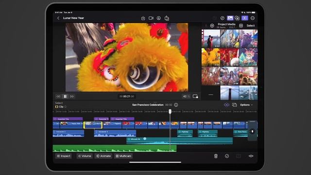Final Cut Pro for iPad First Look смотреть онлайн