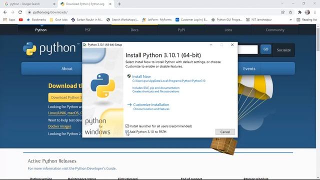 Install Python on Windows OS смотреть онлайн