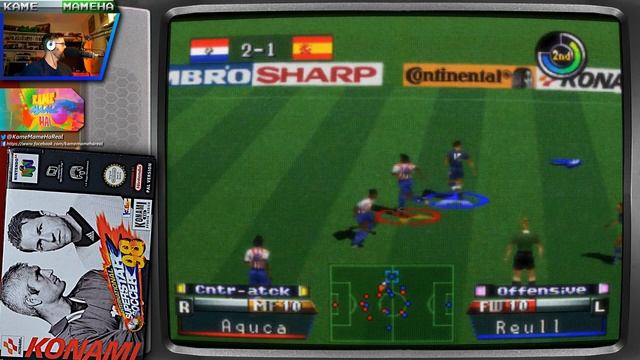 International Superstar Soccer 98 - World League #4 - Nintendo 64 - 4K 60fps смотреть онлайн