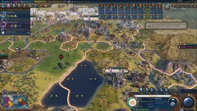 Let's Play Civilization 6 As Georgia Ep 13 смотреть онлайн