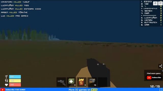 КУБИЧЕСКАЯ ИО игра Survived.io Выживший ио смотреть онлайн