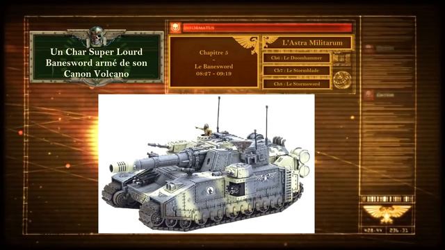 Lore Warhammer 40K - L'Astra Militarum - Les Chars Super Lourds смотреть онлайн