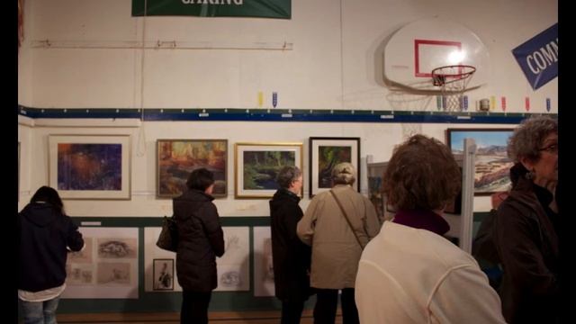 Victoria Sketch Club 103rd Art Show 2012 Opening Night 2 Display смотреть онлайн