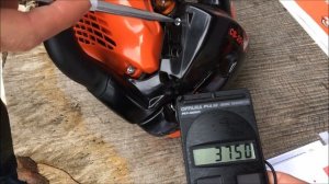 Echo CS-2511TES tuning requires the manual to get it absolutely spot on works for all 2511 chainsaw