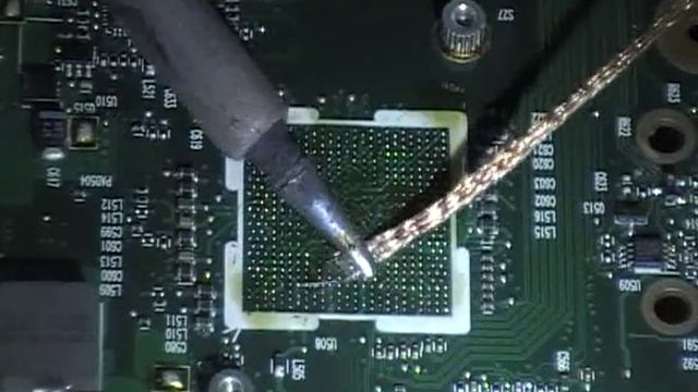 Compaq 615 motherboard bga replacement part2.flv смотреть онлайн