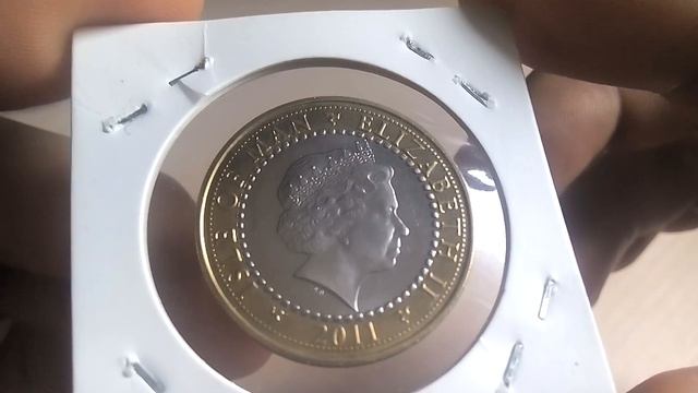 Биметаллические монеты Остров Мэн 2 фунта 2011 (79) 4-е молодёжные игры содружества смотреть онлайн