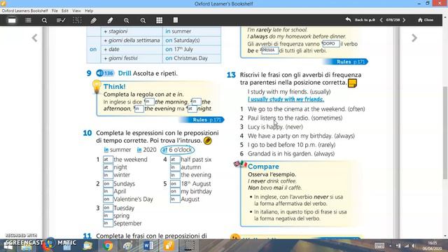 present simple frequency e prepositions of time смотреть онлайн
