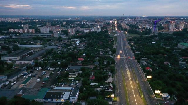 Классический пролет над Брестом ! От въезд до Бресткой крепости . смотреть онлайн