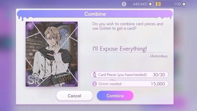 How to combine card pieces in Obey me! смотреть онлайн