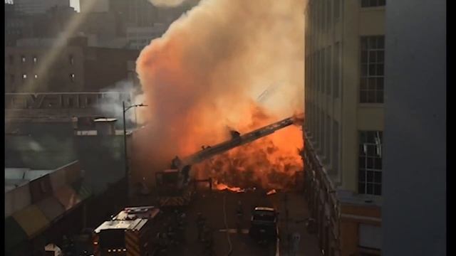 LAFD Chief Discusses Major Emergency Fire in Downtown L.A. that Injured 12 Firefighters смотреть онлайн