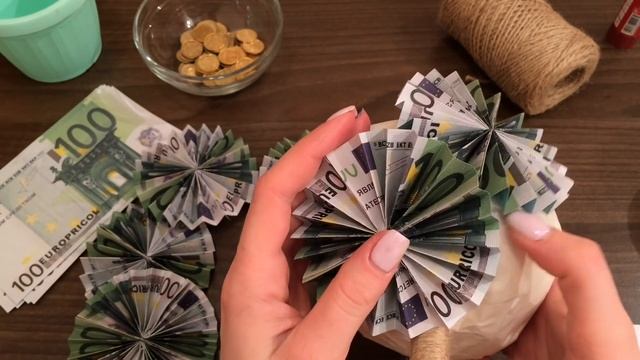 DIY: ДЕНЕЖНЫЙ ТОПИАРИЙ! Как Сделать Денежное Дерево Своими руками! смотреть онлайн