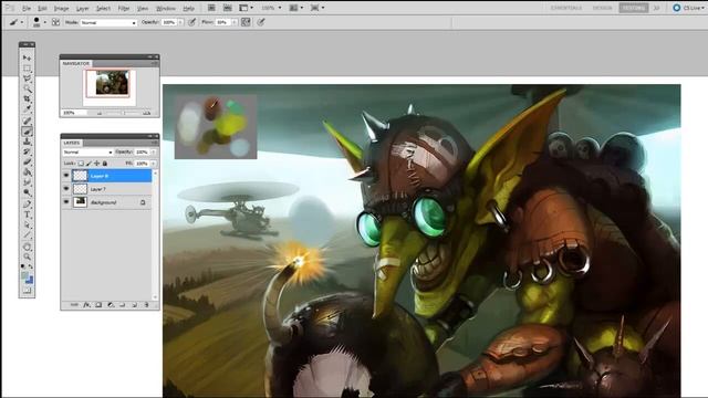 CtrlPaint com. Цифровое рисование 101 (3 из 5. Смешение красок) смотреть онлайн