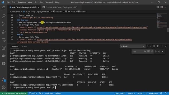 Kubernetes Canary Deployment смотреть онлайн