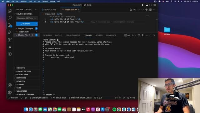 Git commands - git diff command explained смотреть онлайн