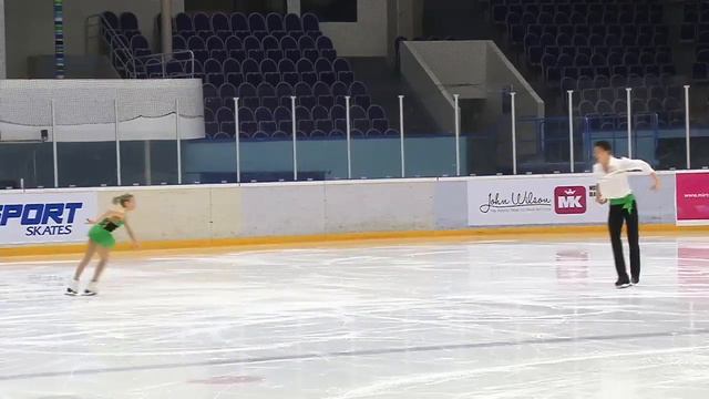 Первенство России старшего возраста 2018 Спoртивные пары КП 1 К АХАНТЬЕВА В КОЛЕСОВ СПБ смотреть онлайн
