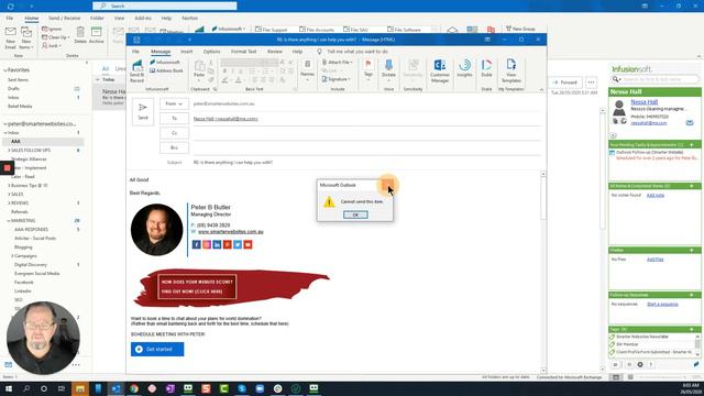 Known Outlook Issue: Cannot Send this Item смотреть онлайн