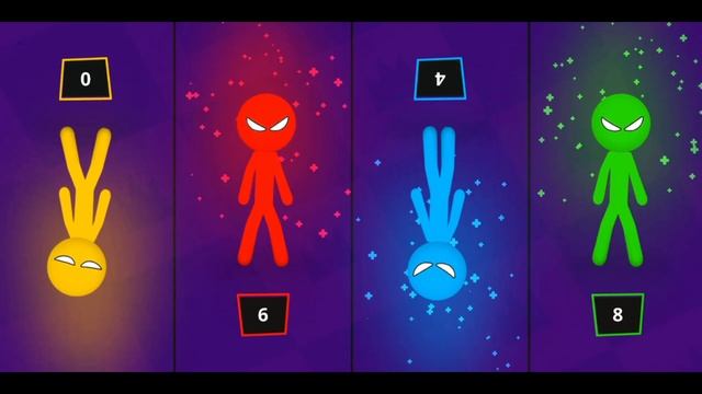 Пошаговое руководство МИНИ-ИГР Stickman Party смотреть онлайн