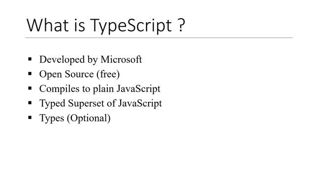 TypeScript Tutorial | Introduction смотреть онлайн