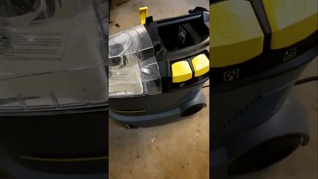 химчистка не по плану! бизнес в гараже Kerher Puzzi 8/1 или Tornador  идея бизнеса. химчистка авто