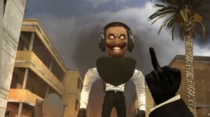 камера Мэн показывает фак