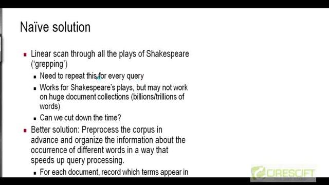 WDM 3: Term-Document Incidence Matrix (1) смотреть онлайн