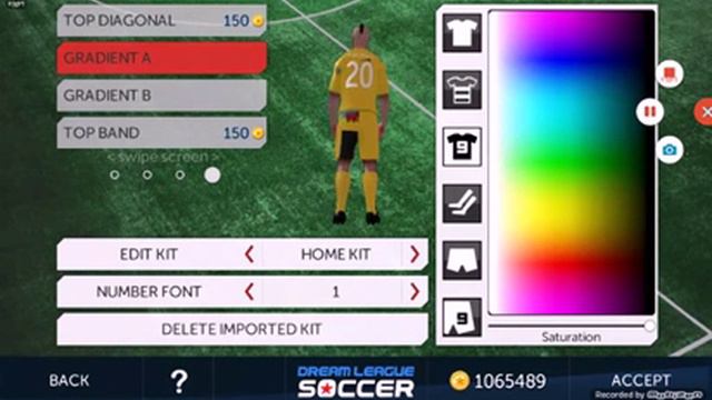 Как поставить эмблему и форму в Dream league socce смотреть онлайн