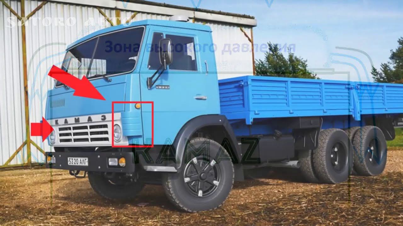 Для чего нужны эти штуки на КАМАЗЕ? Простыми словами. смотреть онлайн