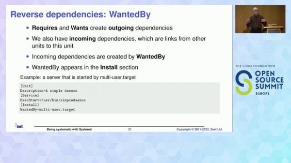 Being Systematic with systemd - Chris Simmonds, 2net Ltd