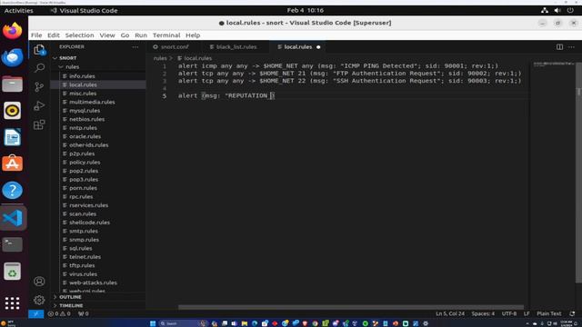 Snort Home Network Intrusion Detection System Part 4 - Configuring White and Black Lists смотреть онлайн