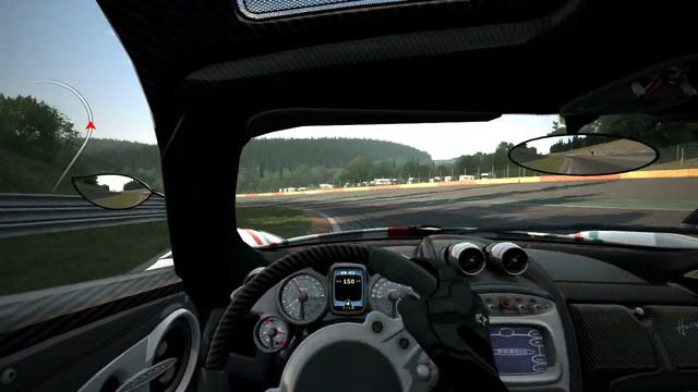Assetto Corsa - Pagani Huayra | Spa Francorchamps - 60 FPS смотреть онлайн