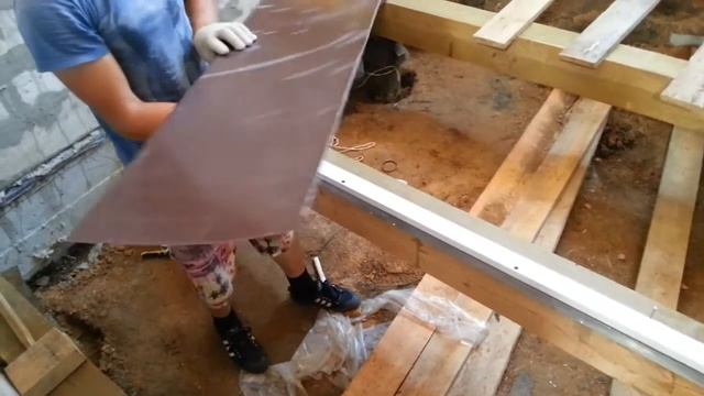 Строим дом самостоятельно. Изготовление отлива на фронтон. Часть 1 смотреть онлайн