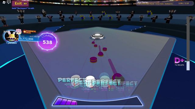 Robeats New Song Brilliant And Shining (HARD) 93.87% Accuracy 3 Misses смотреть онлайн