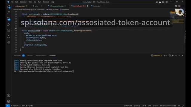 Creating NFTs in Solana with Flutter and @QuickNode Tutorial in Dart 2023 смотреть онлайн