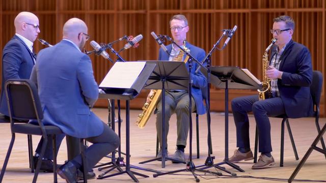 Mvt 12 | Variations Saxophoniques - Fernande Decruck | Coalescent Quartet смотреть онлайн