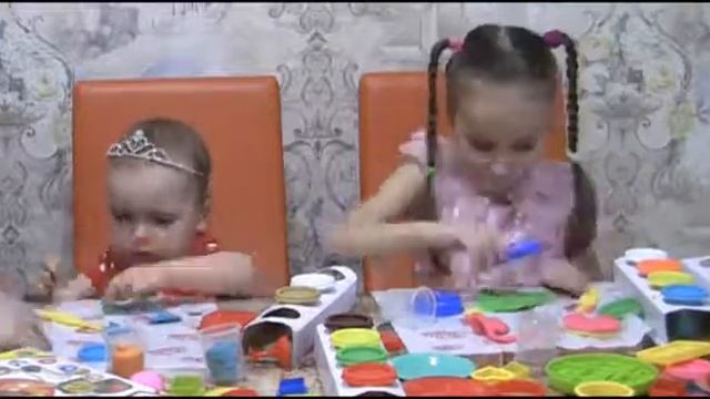 BIRTHDAY CAKE, BREAKFAST SET, Лепим из теста пластилина завтрак и тортики смотреть онлайн