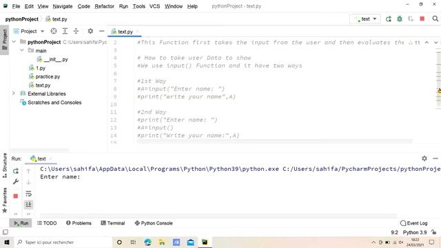 Python Tutorial for Beginners || Part-4 || How to take Input from Users || 2021 смотреть онлайн