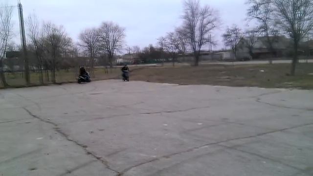 Stunt Willie 2 Suzuki Lets 2 и Viper Wind(Defiant Kengli) Стант (Вилли) смотреть онлайн