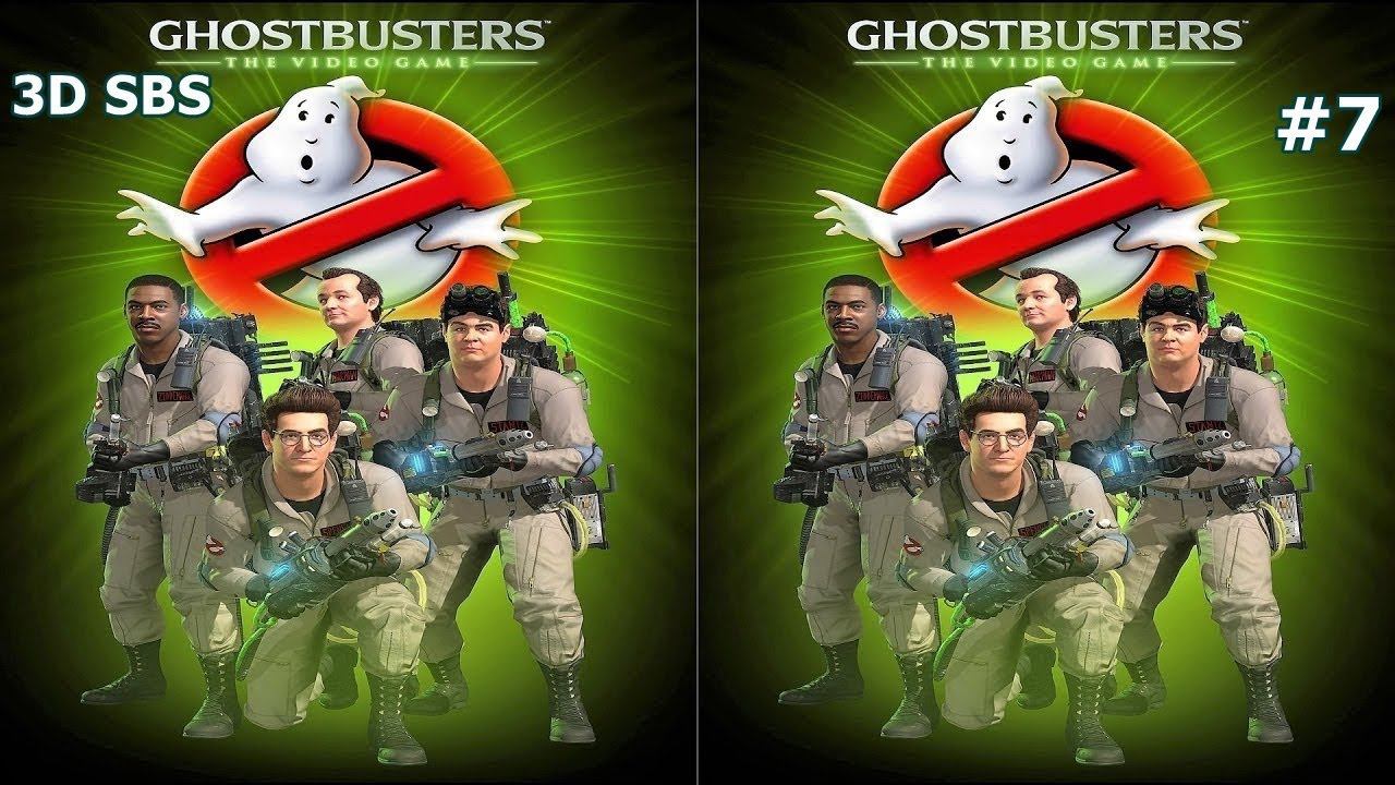 Ghostbusters The Video Game 3D VR Video 3D SBS 7 Google Cardboard