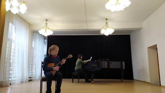 Пискуровский Степан "Волга-реченька глубока" обработка А. Шалова, "Испанский танец" В. Андреев смотреть онлайн