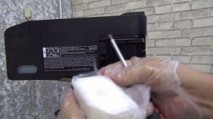 Замена абсорбера на принтере epson L1250(L1100, 3100, 3110, 3150, 3151, 3210, 3250, 5190, 5290 и тд)