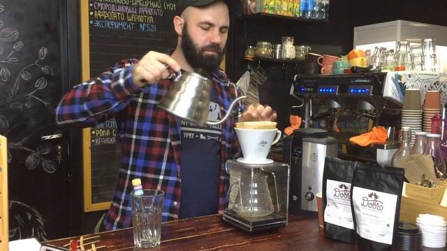 Мастер класс по завариванию с помощью воронки MELITTA102 смотреть онлайн