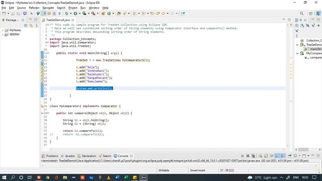 TreeSet Example 6| Java Collection Concept | Core JAVA Basic Concepts смотреть онлайн