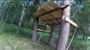 Кормушка для кабана, как построить кормушку, биотехния