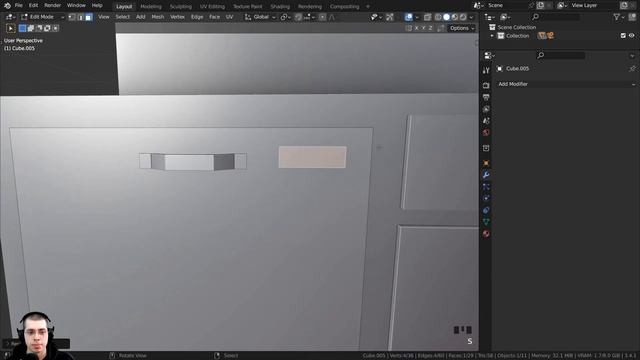 Low Poly Isometric Kitchen - Part 2 (Blender Tutorial) смотреть онлайн