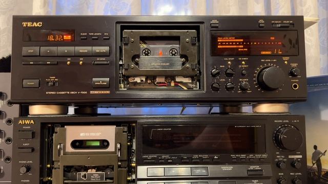 Teac V-7000 & последний Pink Floyd “The endless river” смотреть онлайн
