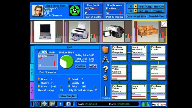 Capitalism 2 - 05 - Entrepreneur Campaign - Tutorial: The Stock Market смотреть онлайн