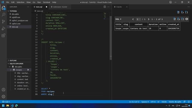 Apprendre et maitriser SQL : SELECT, UPDATE & INSERT смотреть онлайн