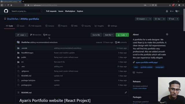 #00 Complete React Portfolio Website Project | Intro & Setup смотреть онлайн