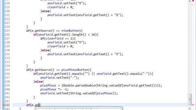 Java GUI Calculator Tutorial(OLD) - Part 3 of 4 смотреть онлайн