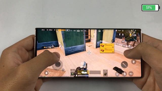 Samsung Note 20 Ultra Test Game PUBG Mobile - New Elease | Exynos 990, 120Hz, Battery Drain Test
